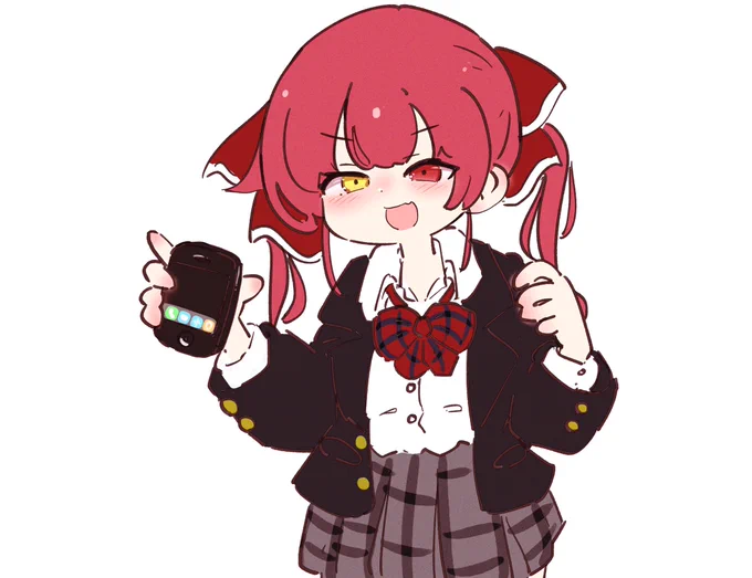 #マリンのお宝
これはスマホを自慢してくる船長 