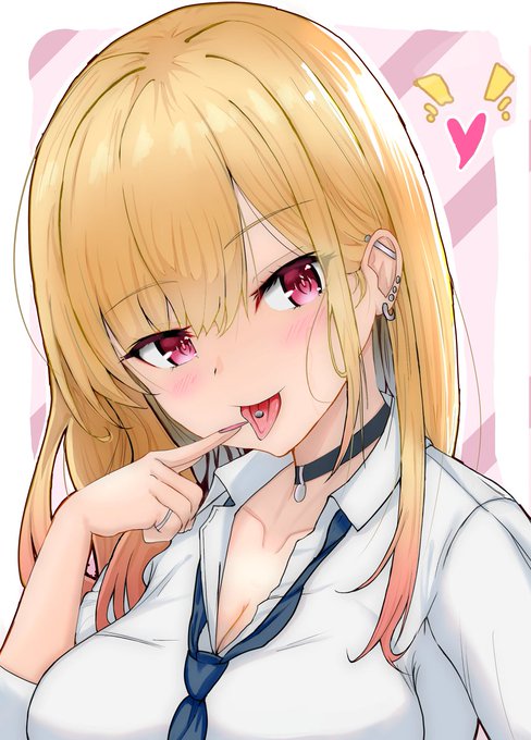 アニメ最高でした。舌ピはなかったけど!!w
(この前の絵に色を付けました✨✨✨) 