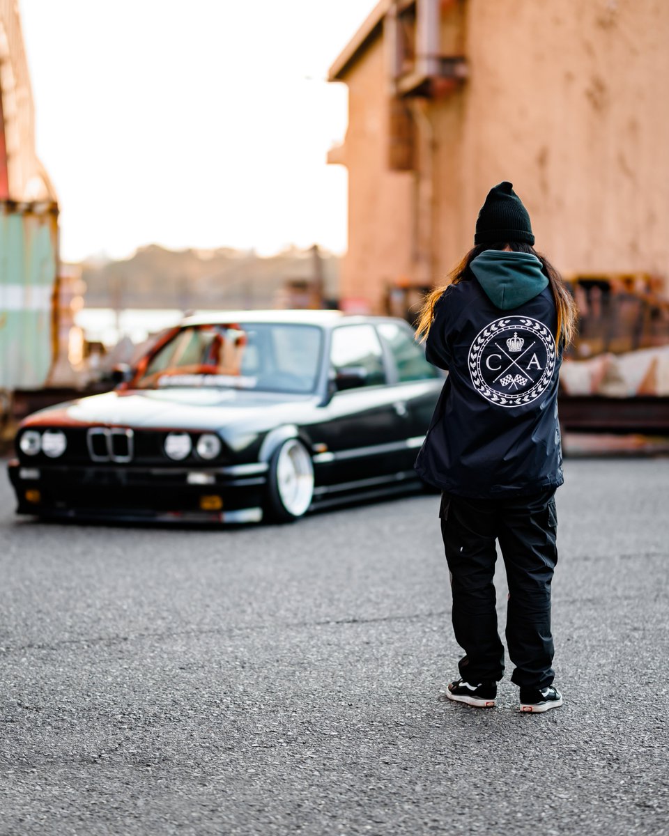 E30 on BBS RS equipped with Accuair.