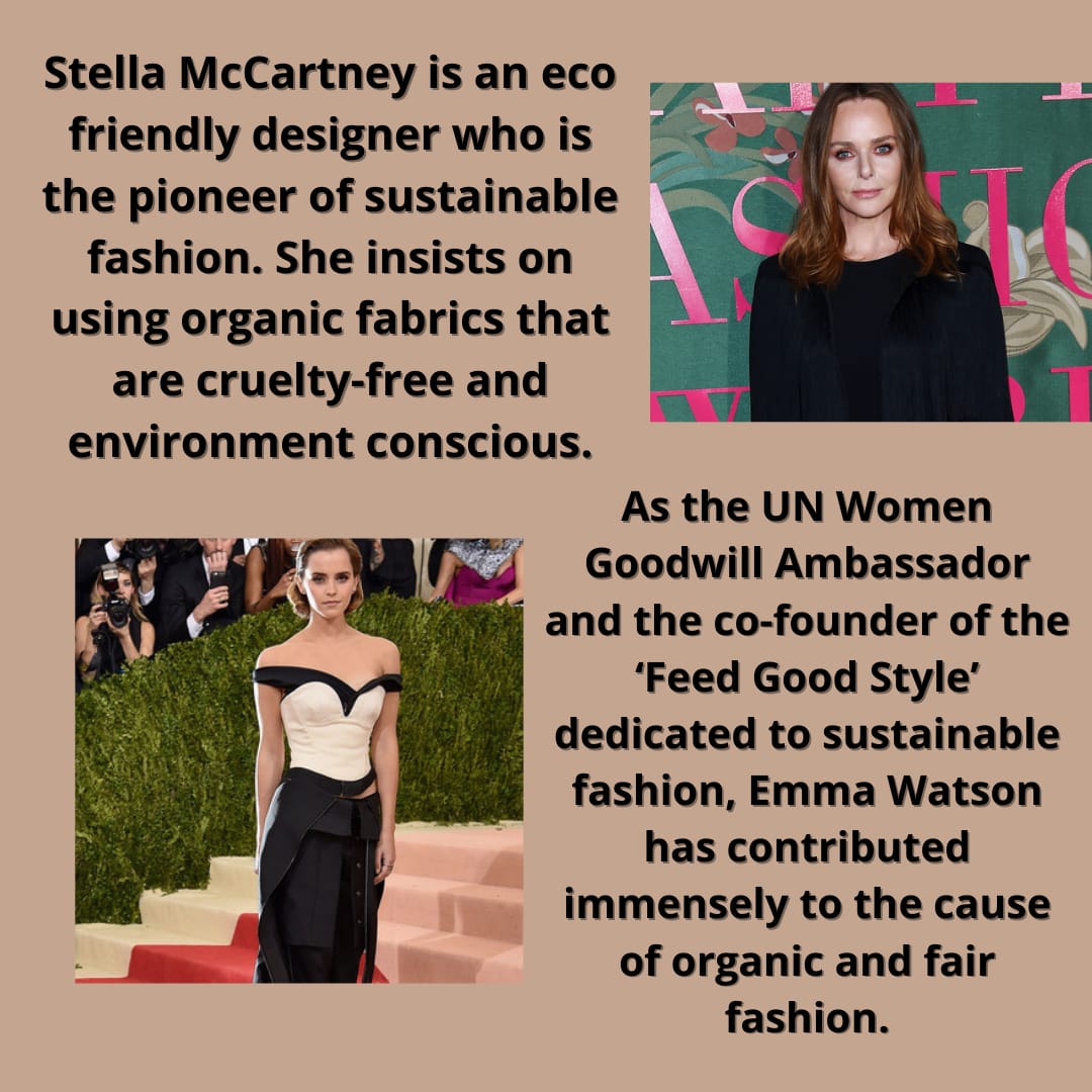 SlowStyle6's tweet photo. Follow those who follow something bigger than themselves - an idea, a belief, a vision,a cause.

#NoSpaceforWaste #celebrities #katrinakaif #rasikadugal #emmawatson #stellamccartney #Sustainable #fastfashion https://t.co/i4loW7OdVq