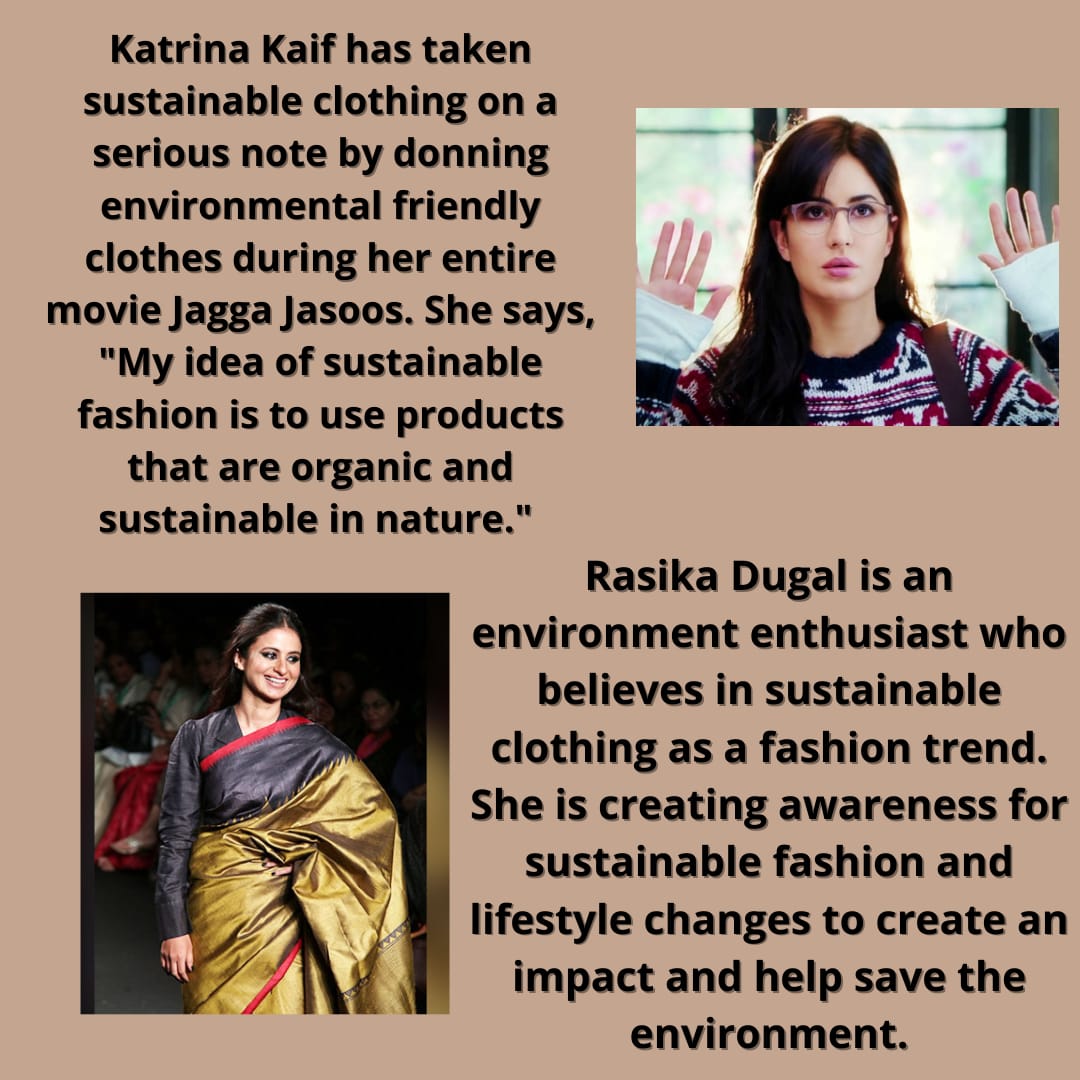 SlowStyle6's tweet photo. Follow those who follow something bigger than themselves - an idea, a belief, a vision,a cause.

#NoSpaceforWaste #celebrities #katrinakaif #rasikadugal #emmawatson #stellamccartney #Sustainable #fastfashion https://t.co/i4loW7OdVq