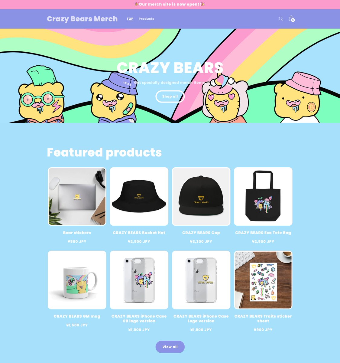 CrazyBearsNFT's tweet photo. ๐ฏ๐7DAY HASHTAG GIVEAWAY!๐ฏ๐
๐๏ธDAY 6๐๏ธ
๐ 500 $Honey!
RULES:
โ
QUOTE THIS TWEET WITH #MerchComingSoon + TAG @CrazyBearsNFT
โ
โค๏ธ+ RT THIS TWEET
โณ24HR
๐OUR DISCORD
https://t.co/LP9uhEh8if https://t.co/WC2LOmB5w8