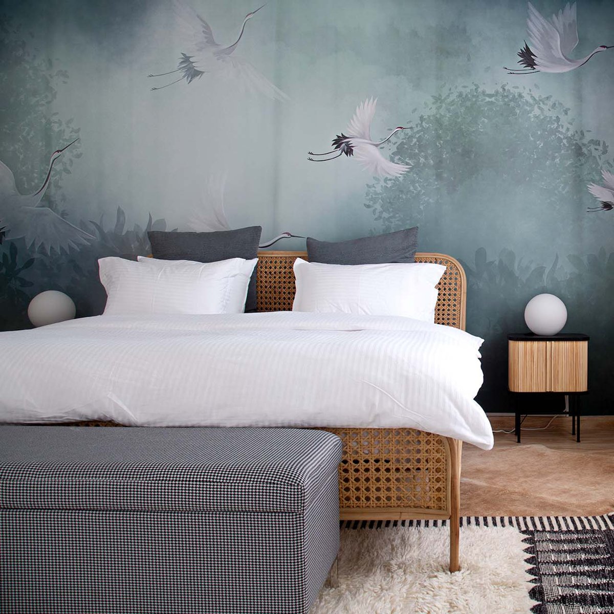 Wallart_designs's tweet photo. #LatestInstallation #SeamlessInstallation
What relaxing bedrooms Ale Aster Akinbiyi (Interior Design Studio – Dubai) has created… A dream to sleep in!
Project: Residential - Jumeirah (Dubai)
Design: Wallart Designs – Foggy Storks & WA255 https://t.co/TImntNWEh7