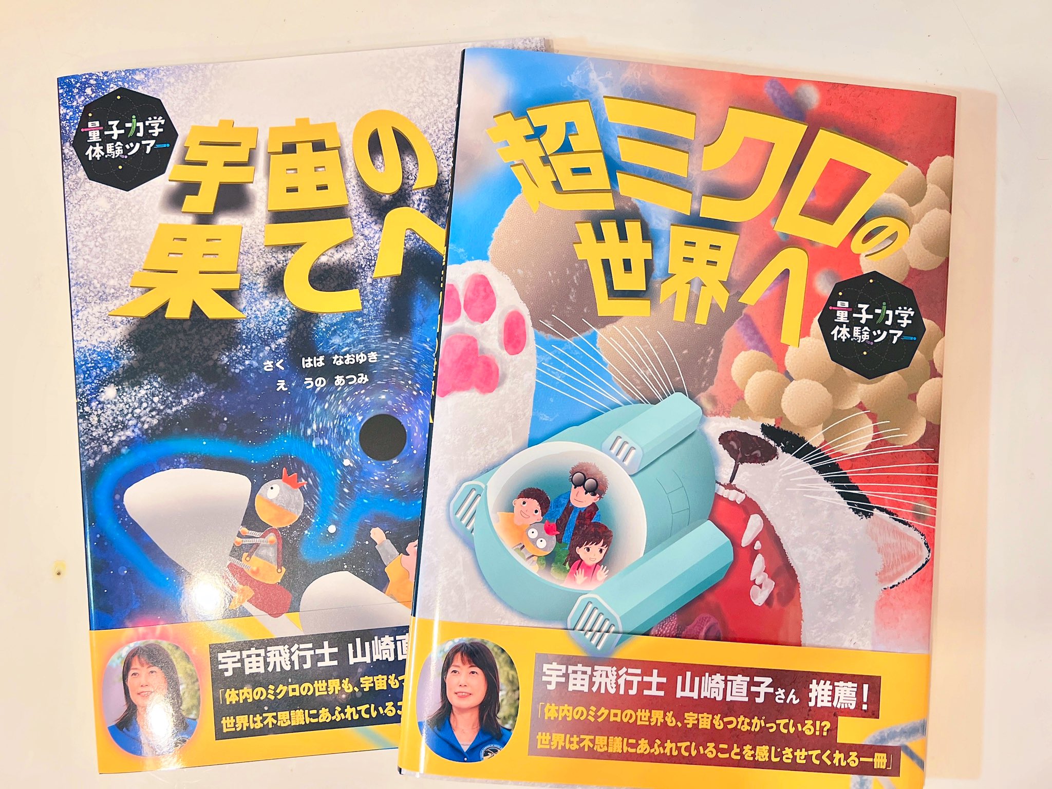 Naoko Yamazaki 山崎直子 宇宙の果てへ に続き 超ミクロの世界へ も刊行されました 波場直之 先生著 宇宙もミクロも量子力学で繋がっている という本質が好奇心をくすぐります T Co Gg3ufchxig Twitter