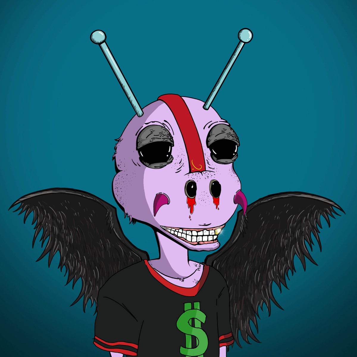 TheAntLand's tweet photo. Back in Black ⚫🐜 

#NFT #NFTCommunity #SneakPeek #NFTCommunity #NFTs #NFTGiveaway #NFTdrop #cryptoart #digitalart https://t.co/YWtHv9CuK2