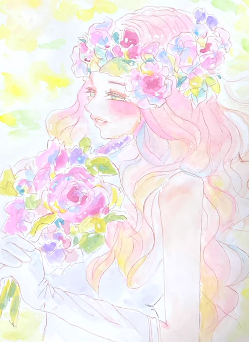 感謝の心が人を育て、感謝の心が自分を磨く。
フォロワー🌸3,000さま🌸ありがとうございます😊💐
これからも宜しくお願いいたします✨
#イラスト #水彩画 #アナログイラスト #art #illustration #watercolour 