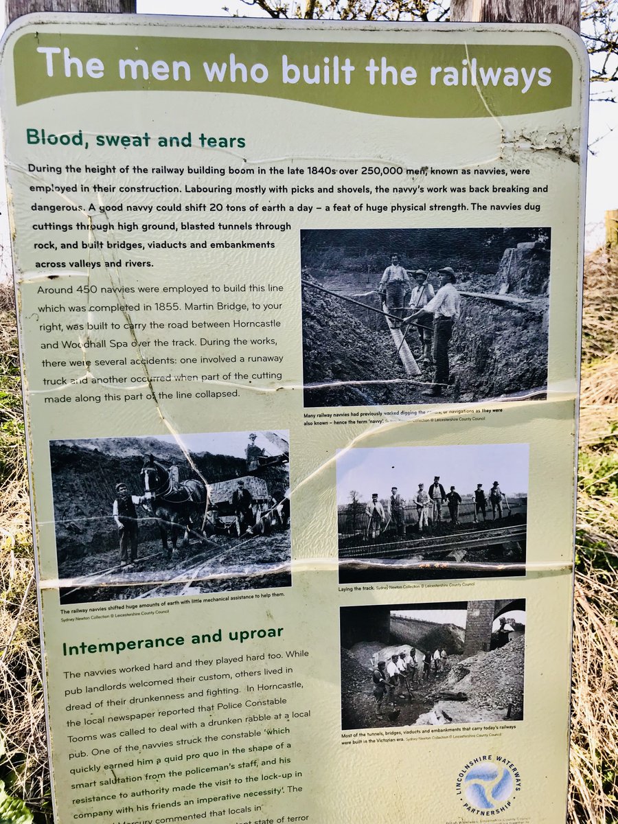 JustMeandLilley's tweet photo. Not all of us are #Mums or have Mums so me and Lilley decided to walk part of the #Lincolnshire #SpaTrail to the old Martin #RailwayBridge. A poster tells of the navvies building it,1845.The #AlnwickForge iron sculpture shows a Dragonship.Vikings invaded our marshes circa AD845 https://t.co/YWrmz9HOmi