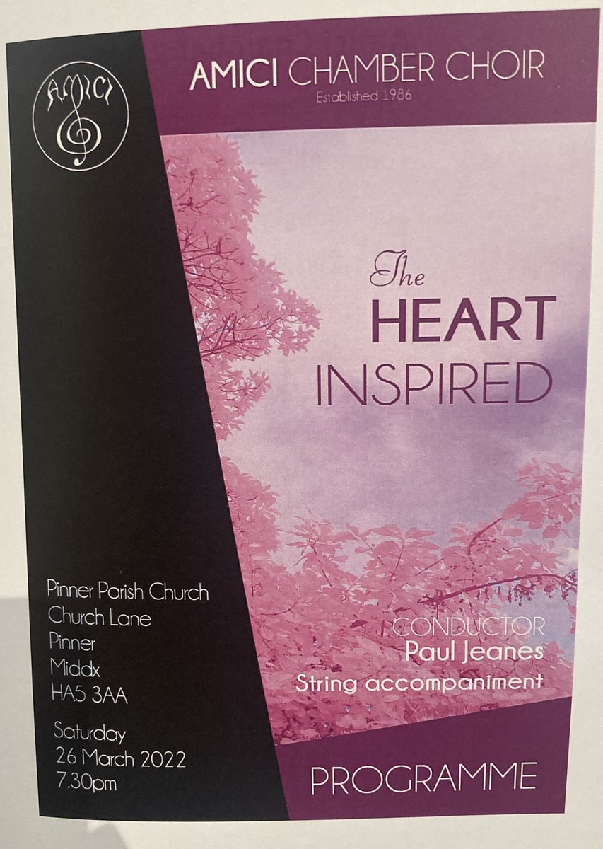 I loved performing as the Soprano Soloist for <a href="/ChoirAmici/">Amici Chamber Choir</a> last night! 
Today is a very different day of music - I’m on the train to Hastings for ‘The Mikado’ rehearsals with <a href="/OperaSouthEast/">Opera South East</a> 🎶🎭 #YumYum
