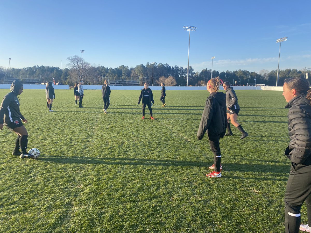 FCPride04G_Comp's tweet photo. After a great family dinner together and taking in the Duke vs Virginia women’s match…these girls are ready for final match at Jefferson Cup!  @FCPGirlsEcnl @FCPRIDESOCCER @_CoachHerron https://t.co/5LAtVA0NkH