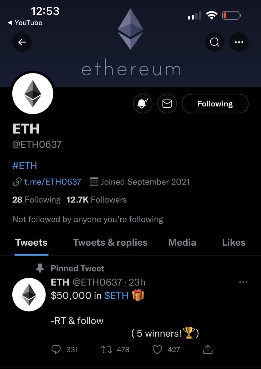 OkamiTee's tweet photo. @ETH0637 @Tronmining06 Done https://t.co/SQXrHMVmYw