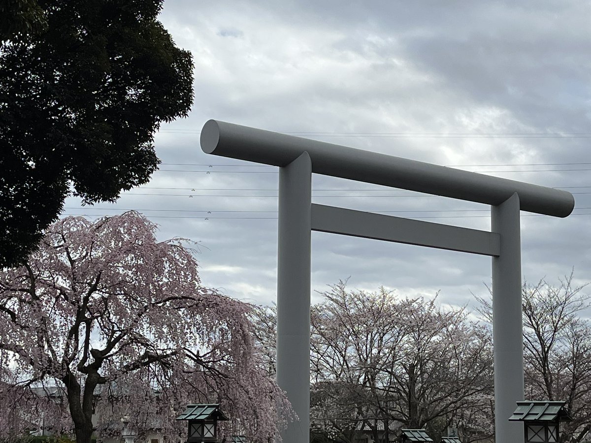 f_goshuin's tweet photo. 今年も櫻木神社の『桜の日まいり』の参拝をして来ました✨
限定の御朱印いただいてきました！

桜は🌸満開🌸までは少し先のようでした。 https://t.co/awXhPncYxE