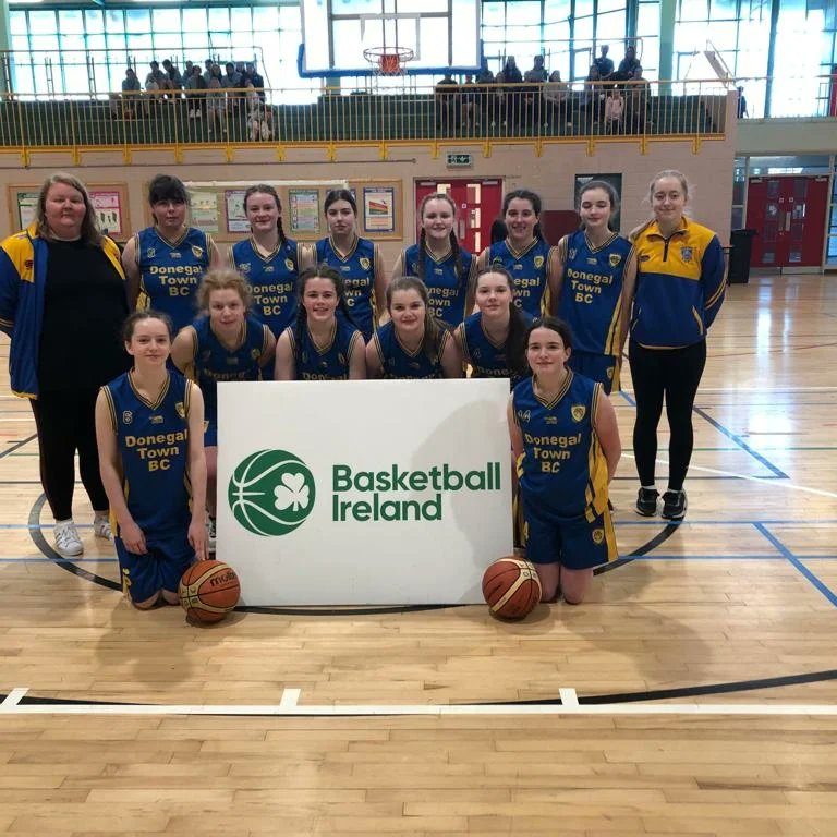 DonegalTownBB's tweet photo. Well done to our U14 girls who won their last game 38 to 23 V Kilrush to finish 5th in the C Div The girls had a great weekend and they are going to fight hard next season cause they want to come back next year! Thanks to Rachel and Sarah and the parents who helped out @BballIrl https://t.co/oqqOww2XOz