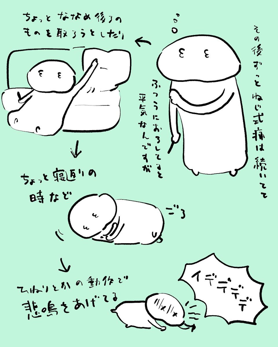 ネジ式痛 その後 