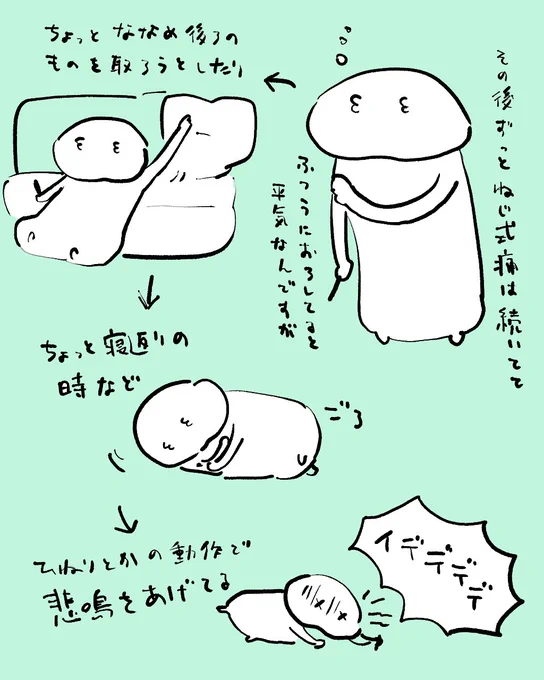 ネジ式痛 その後 