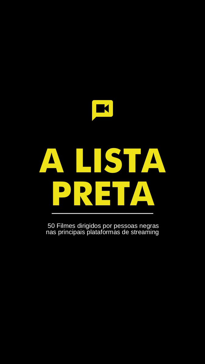 DACOR_Instituto's tweet photo. #ListaPreta Em fim de semana de #Oscar, 50 filmes dirigidos por pessoas pretas pra você assistir no seu streaming preferido. https://t.co/ikK6wArueX https://t.co/IV5SGaaDsj