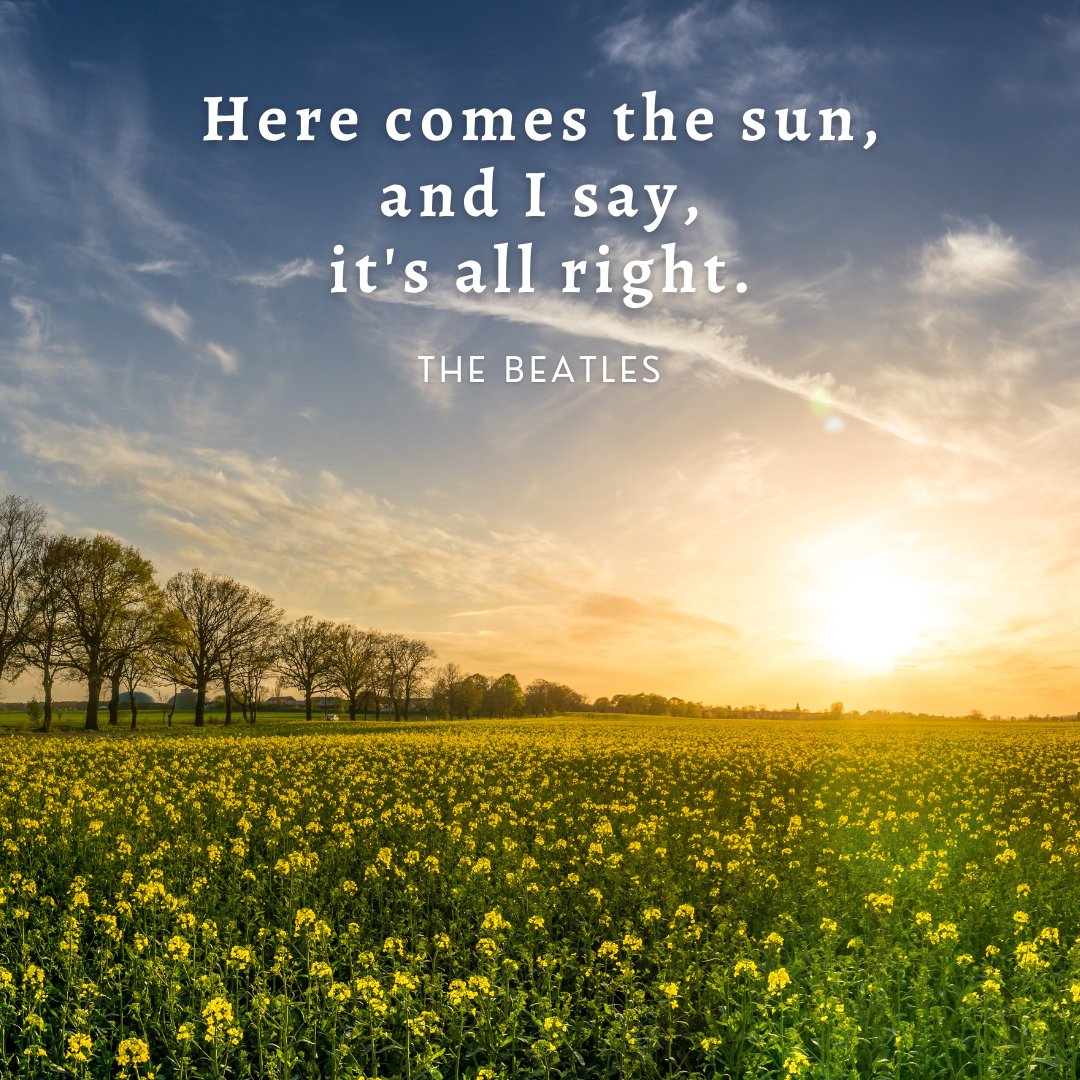 There is something magical about a sunny day. What's your favorite *cheap/affordable* thing to do outside in the sun?  

#herecomesthesun #sundayquotes #sunshinetherapy