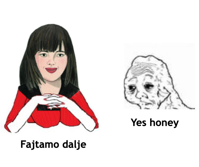 Smetnjak's tweet photo. Must be exhausting
#fajtamodalje #nikakovač #inštitut8marec #yeshoney https://t.co/C6XkTSpzHw
