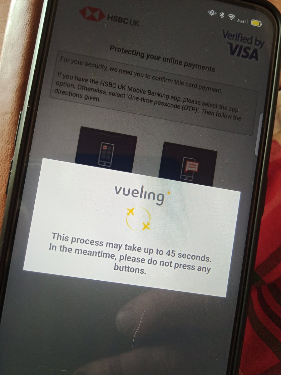 Uknclarke's tweet photo. Absolute infuriating nightmare again today trying to book @vueling . Website still has same payment access error, app on two different androids freezing on the payment 3ds, finally managed on a mobile browser incognito although 1) can't book special assistance for a wheelchair https://t.co/9KDnoUHtLt