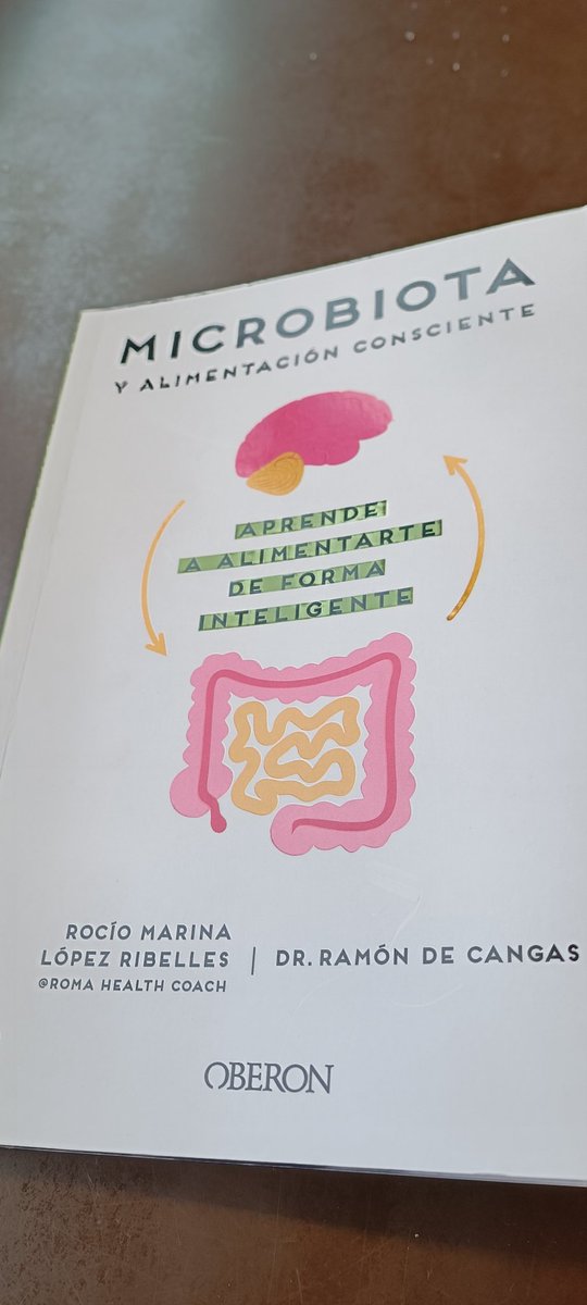 LMNMovemos's tweet photo. Microbiota y alimentación consciente ‼️nuevo libro📖 de nuestro #expertoLMNM @DrRamonDeCangas y #romahealthcoach
"Comer bien es aprender a nutrirnos de forma inteligente y efectiva en base a nuestras características físicas y necesidades reales".
#mindfulleating https://t.co/3ItjwQSIoS