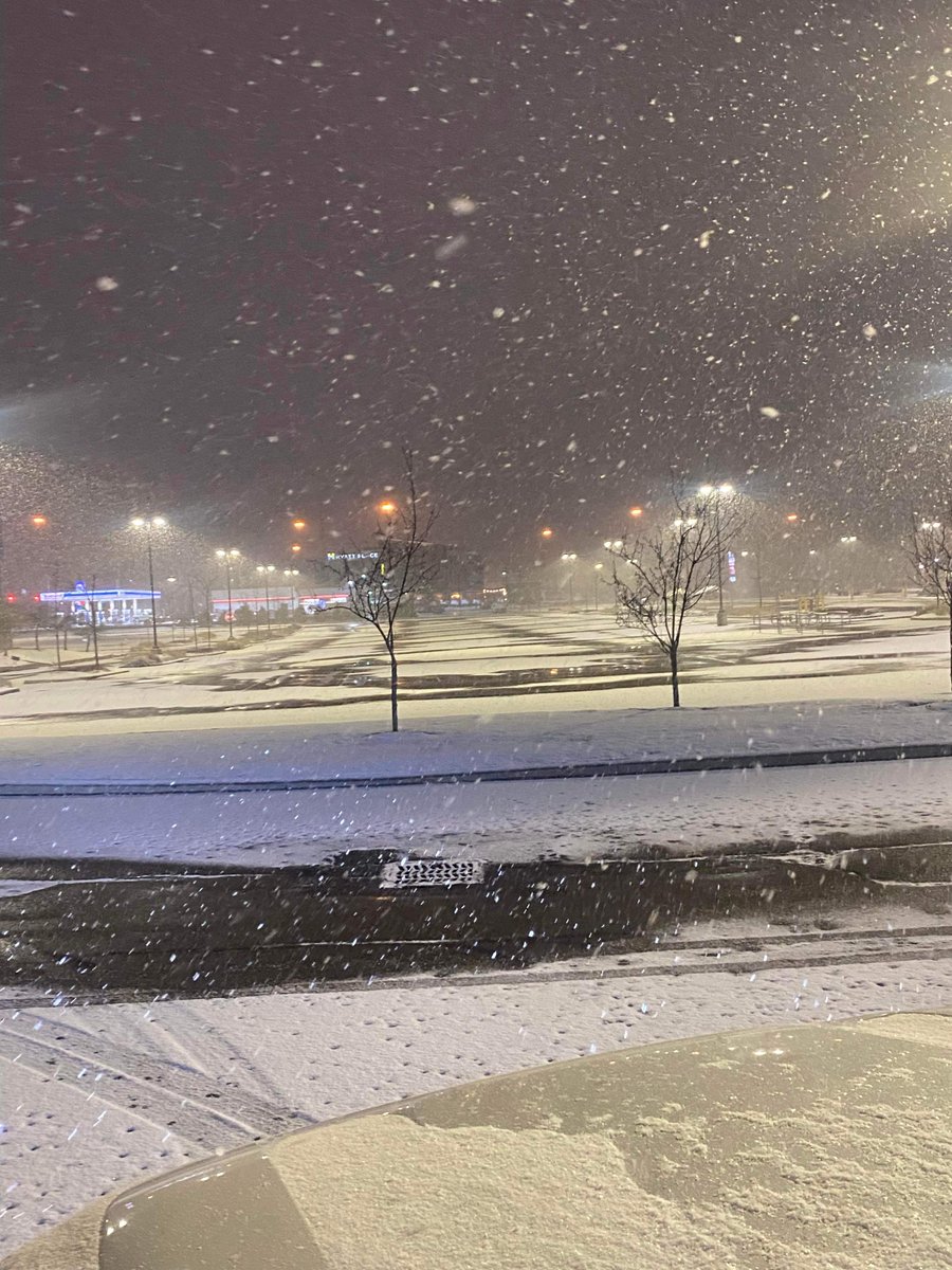 Canton, OH this morning… photos from Jerame Dumas