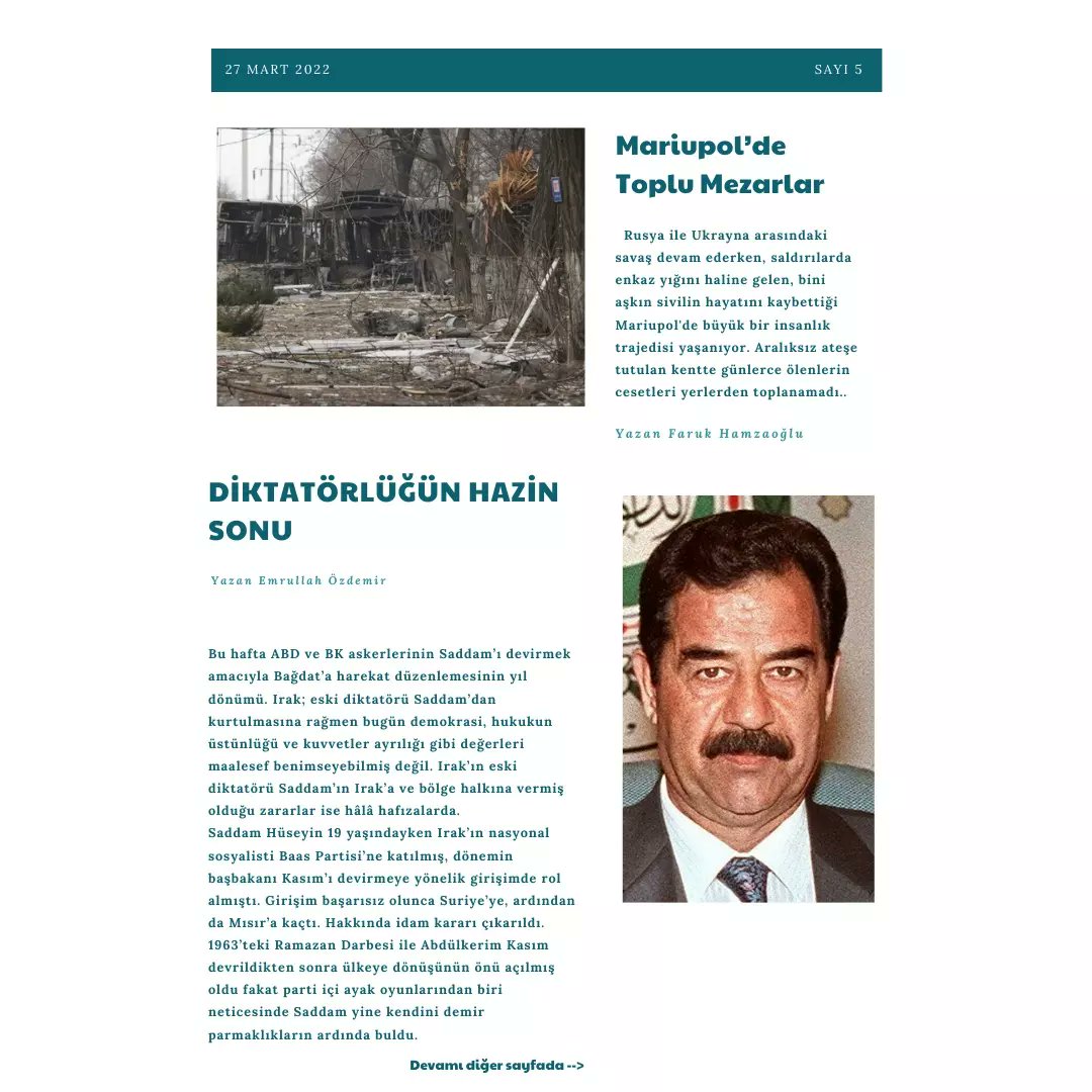 LiberteMedya's tweet photo. Liberal Gazete'nin 5. Sayısı sizlerle! Her hafta olduğu gibi bu hafta da gazetemiz siz değerli okuyucularımız için yayında. Görüntü boyutu yüzünden sorun yaşayanlar için İnternet sitemizden okumalarını öneririz. İyi okumalar dileriz.
#liberal #liberallise #liberalliseliler https://t.co/TxXhZnclsv