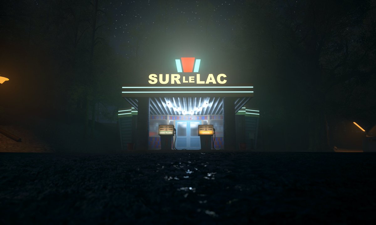 fogg133's tweet photo. Finally got around to finishing this environment inspired by the show Sex Education. First time diving into an exterior night time environment so I had some challenges to overcome, eventually after some trial &amp; error I did. #Autodesk #Maya #3dmodeling #3dart #3D #UnrealEngine https://t.co/8uMS7YVBUh