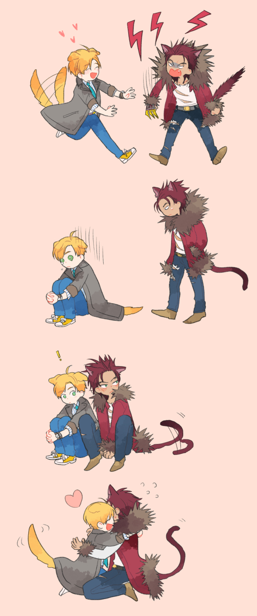 [R-18] ルクアロ&少しチェズモク #ルクアロ #チェズモク #バディミッションBOND https://t.co/QaSbJOLIsd 