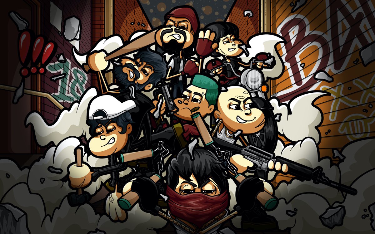 LobecNFT's tweet photo. 🔥NEW DROP🔥
“Gangsta Hunt”
6 Eds
1.75 $XTZ
https://t.co/QETGgiP1Wf
https://t.co/2TqLdAziPG
https://t.co/W8i6VxWgIT
https://t.co/1PIKc4W5ZM
https://t.co/CVldh92rU8
Enjoy!
#NFTCommunity #NFTs #Lobec #CleanNFT #tezos
@NFTindonesia_
@IndoArtNowNFT
@idnft_ https://t.co/FMpD0abj0E