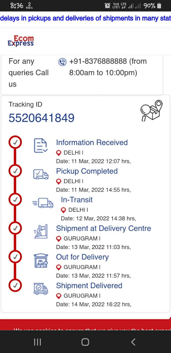 <a href="/JioMart_Support/">JioMart Support</a> Still no refund received. Pickup of item delivered on 14th March but no refund processed till today.. plz don't play with our patience. We gonna file complaint in consumer forum now. 😡