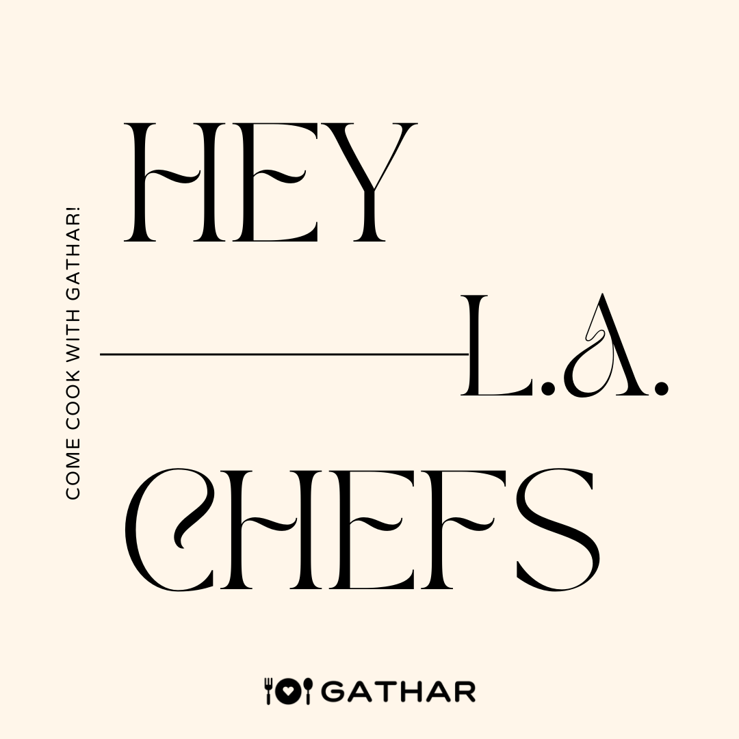 Hey LA 👋 Expressions of interest are now open to cook with Gathar! If you're a passionate cook, chef, caterer or grazing stylist, we want YOU! 👉 bit.ly/36pMa6x