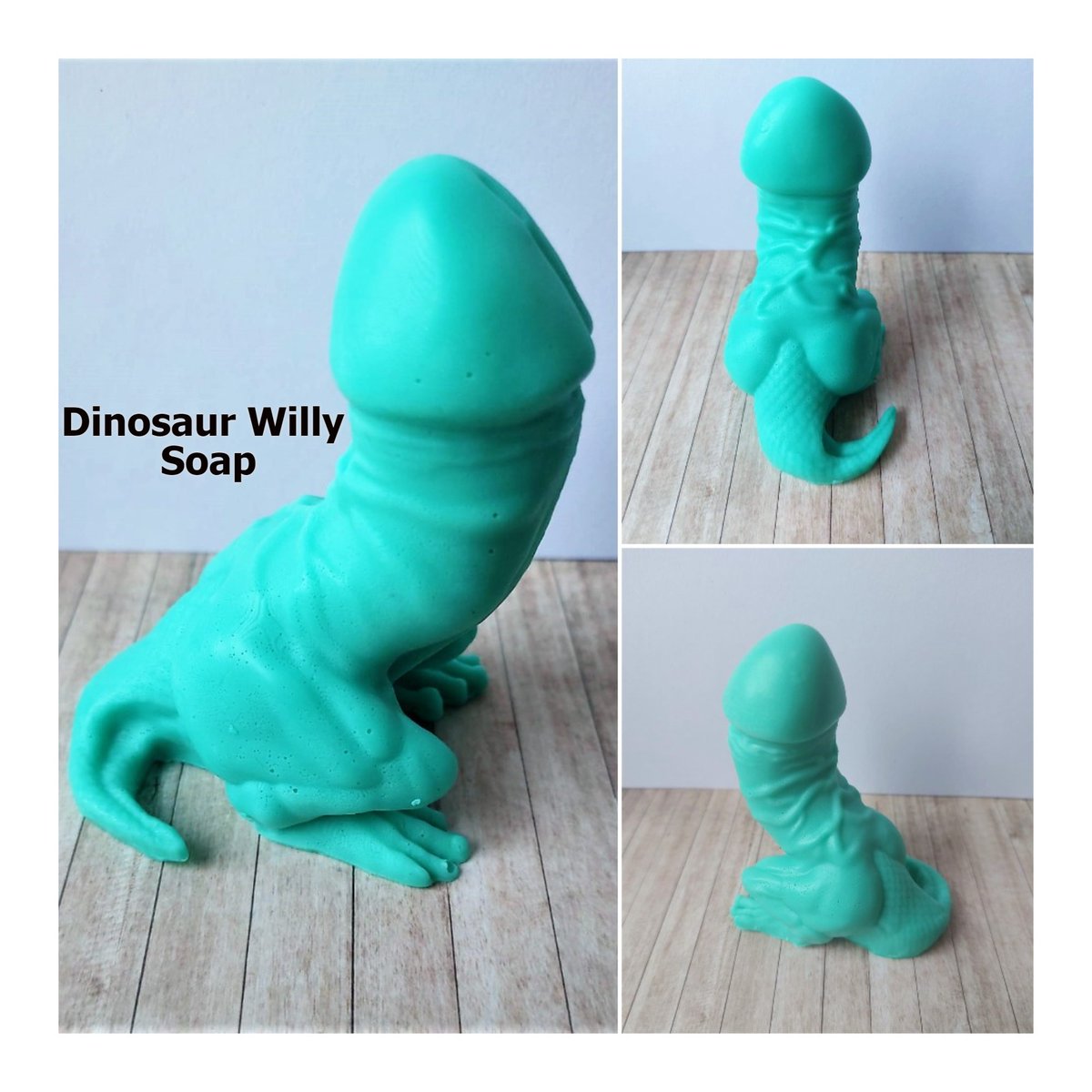 BoxOlives's tweet photo. Excited to share the latest addition to my #etsy shop: Dinosaur Willy Soap, Adult novelty willy penis soap SLS free https://t.co/Gw7dJuthpm #noveltysoap #jokegift #designerfragrance #naturaloil #18plusfun #cleanandfresh #quarantinegift #henstagparty #penissoap https://t.co/5DRK95jl4x