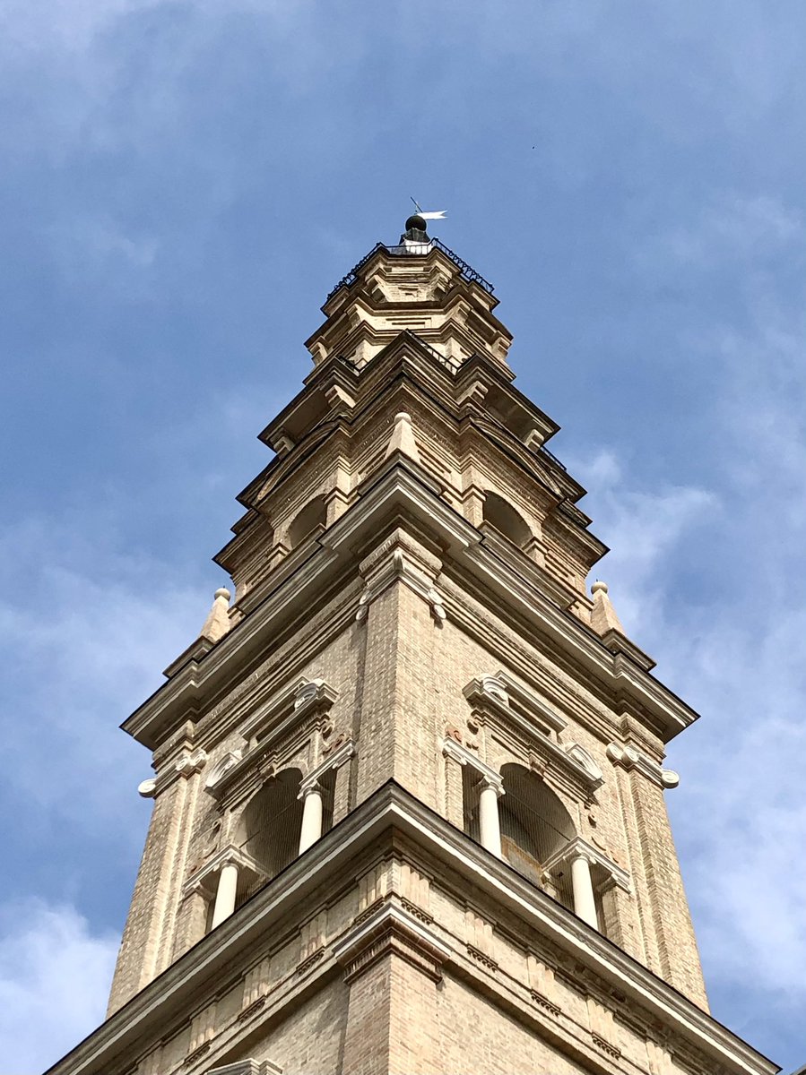 Richard_Bruschi's tweet photo. Finito di restaurare uno dei bei campanili di Parma della bella chiesa di San Sepolcro.
IV domenica di Quaresima.
Restored bell tower of the great San Sepulcher church in Parma.
IV Lent Sunday.
@parma2021off @parmawelcomeoff @ComuneParma #parmaoff #parmawelcome @Italia https://t.co/1otFE7JKtU