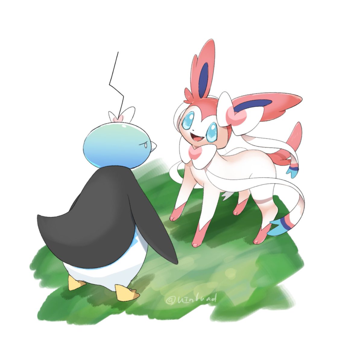 ポケモン おしゃれをまなぶコオリッポ 毎日コオリッポ ポケモンイラスト 鳥海すずむし Skeb募集中のイラスト