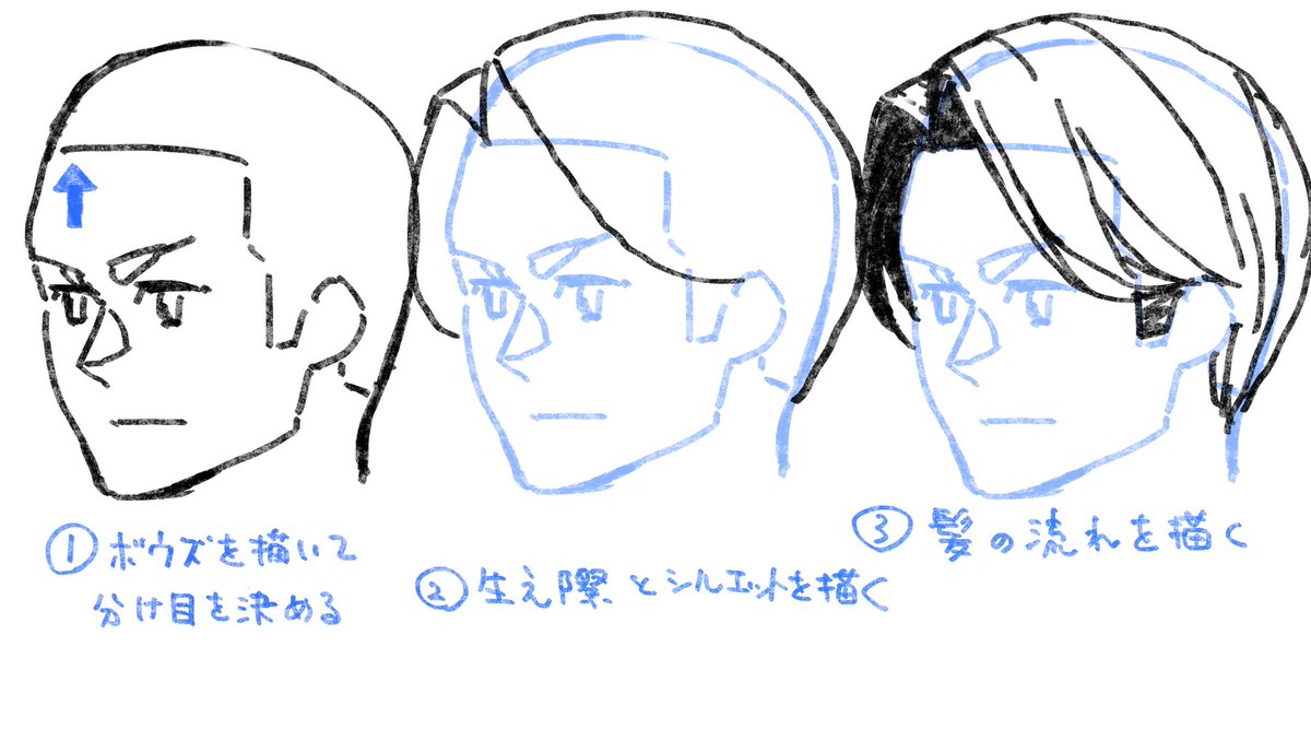 メンズセンターパート描き方まとめ✨

これを知ったら清潔感のあるキレイめ男子が描きたくなっちゃう!?
(*'꒳`*) 