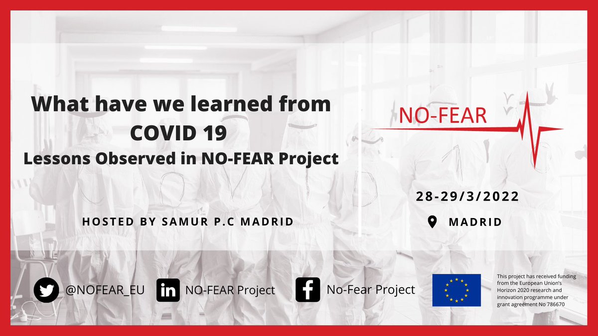 What are the lessons observed from the #COVID19 pandemic?

EpiGuard, as a manufacturer of the EpiShuttle - a crucial tool used for transporting Covid-19 patients, is invited to <a href="/NOFEAR_EU/">NO FEAR</a>  conference in Madrid!

Read more about the conference: no-fearproject.eu