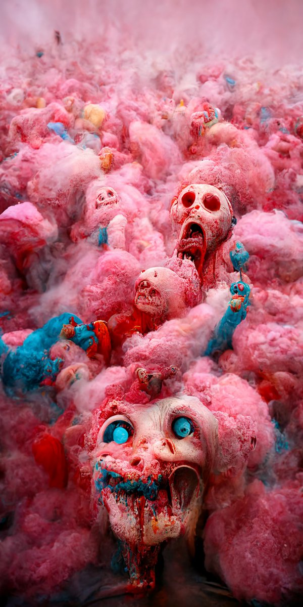 Jason76066945's tweet image. cotton candy nightmare 2
@midjourney
 #midjourney   #aiartists #AIArtist #AIart #aiartcommunity #generativeart