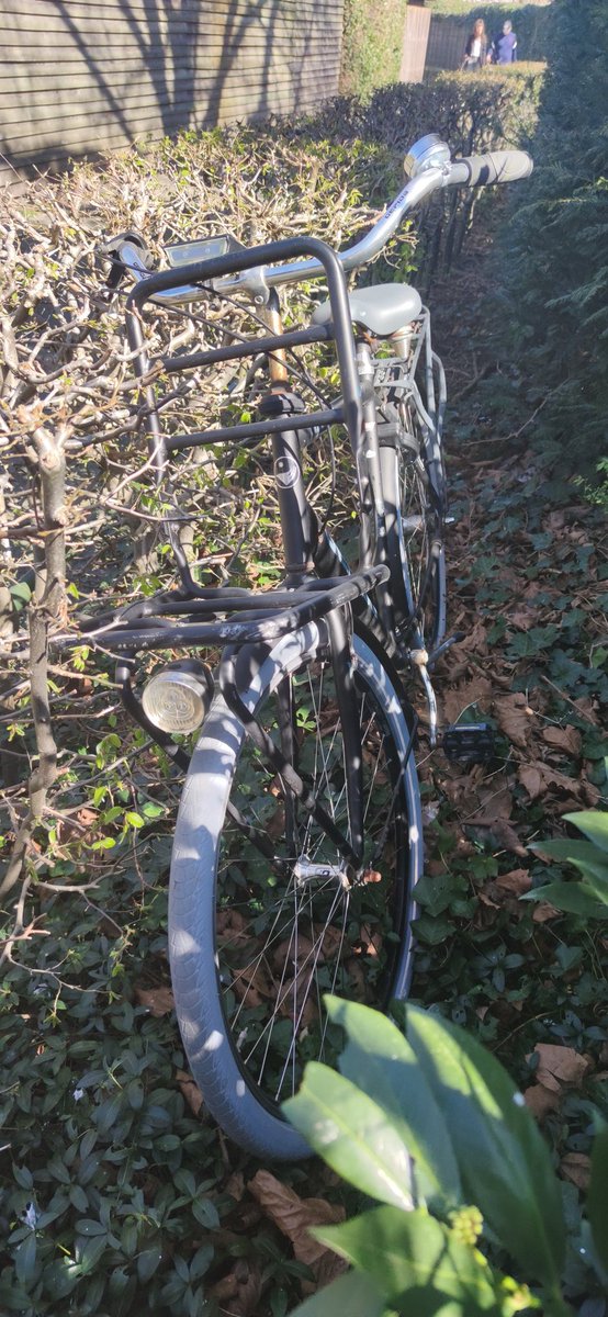 jcm800's tweet photo. Wie mist er een fiets? Staat op slot. In de bosjes gegooid... 
Gevonden in Beesd https://t.co/Vgu1H0EO98