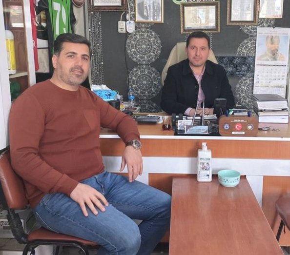 Güzel Bir Pazar gününde Kilis Amerikan Kültür Sahibi Değerli Ağabeyim Ahmet Zorlu  Hocama ziyaretinden dolayı teşekkür ediyorum.