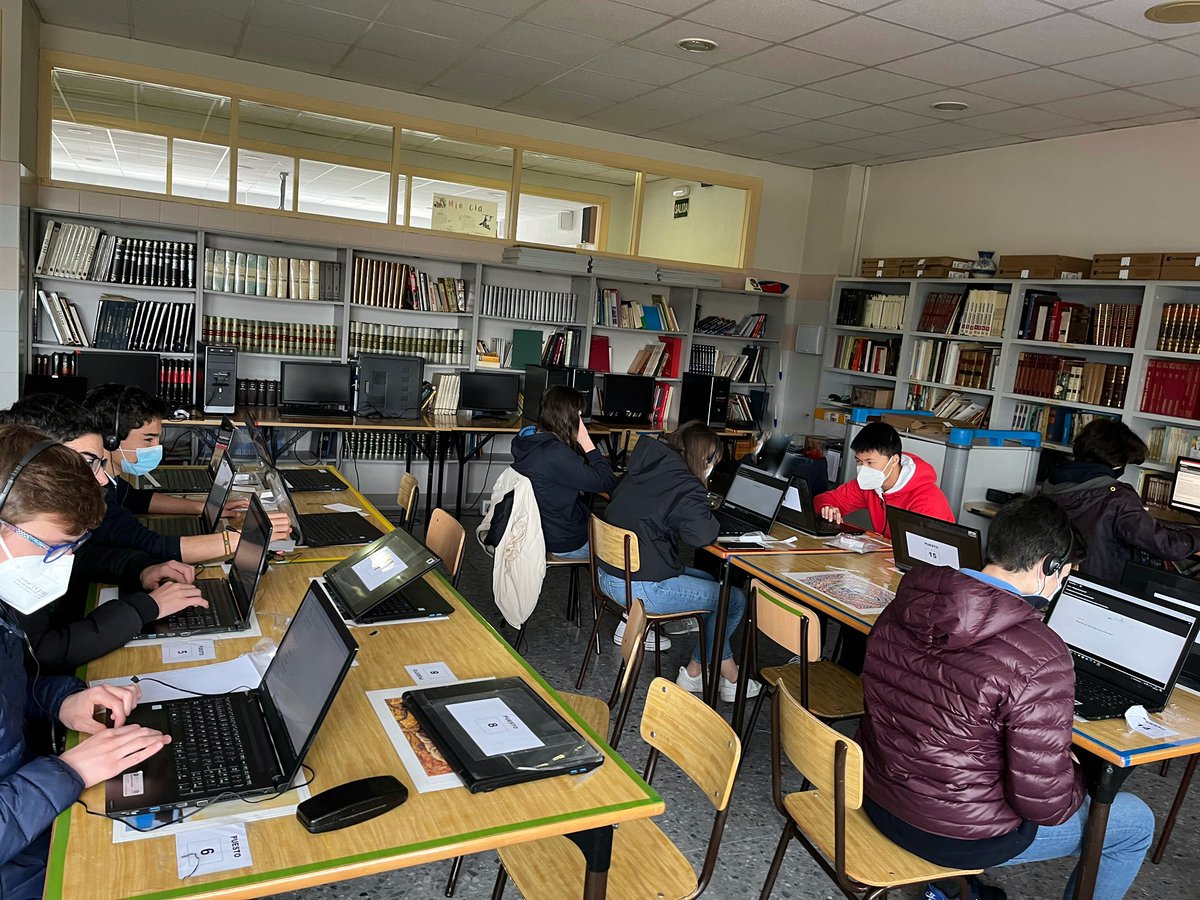Last week, 4th ESO students did online pretesting; a good opportunity to practise <a href="/CambridgeEngSP/">Cambridge English Spain</a> exams using real questions. 
They’ll be assessed on Reading&amp;Listening, Speaking &amp; Writing skills, and get info on any area in need of practice before taking their exams <a href="/BEDAspain/">BEDAspain</a>