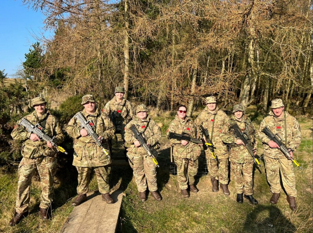 SI_WEARMOUTH's tweet photo. Thoroughly enjoyed the PI fieldcraft weekend, good laughs all around and one step closer to the big AIC 
#ACF https://t.co/irs5XFkHDZ