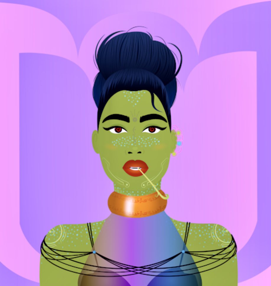 Loving my <a href="/worldofwomennft/">world of women</a> Galaxy