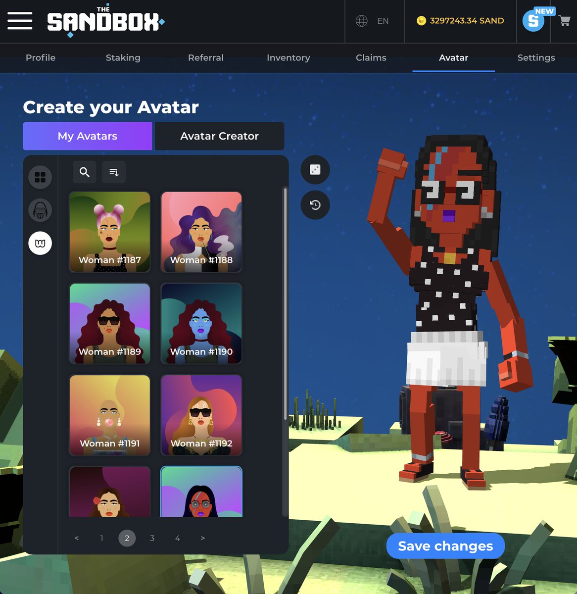 The Sandbox tweet media