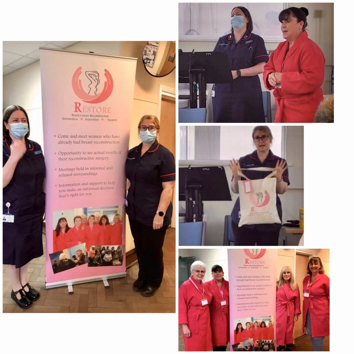 Restore_Breast's tweet photo. Live Show & Tell Events are back @qvh. Many ladies joined us Saturday for support as they think about embarking on there reconstruction journey #BreastCancer #BreastReconstruction #GeneMutation #SupportWhenNeeded - https://t.co/9WzapxMify https://t.co/xOhAqZI53L