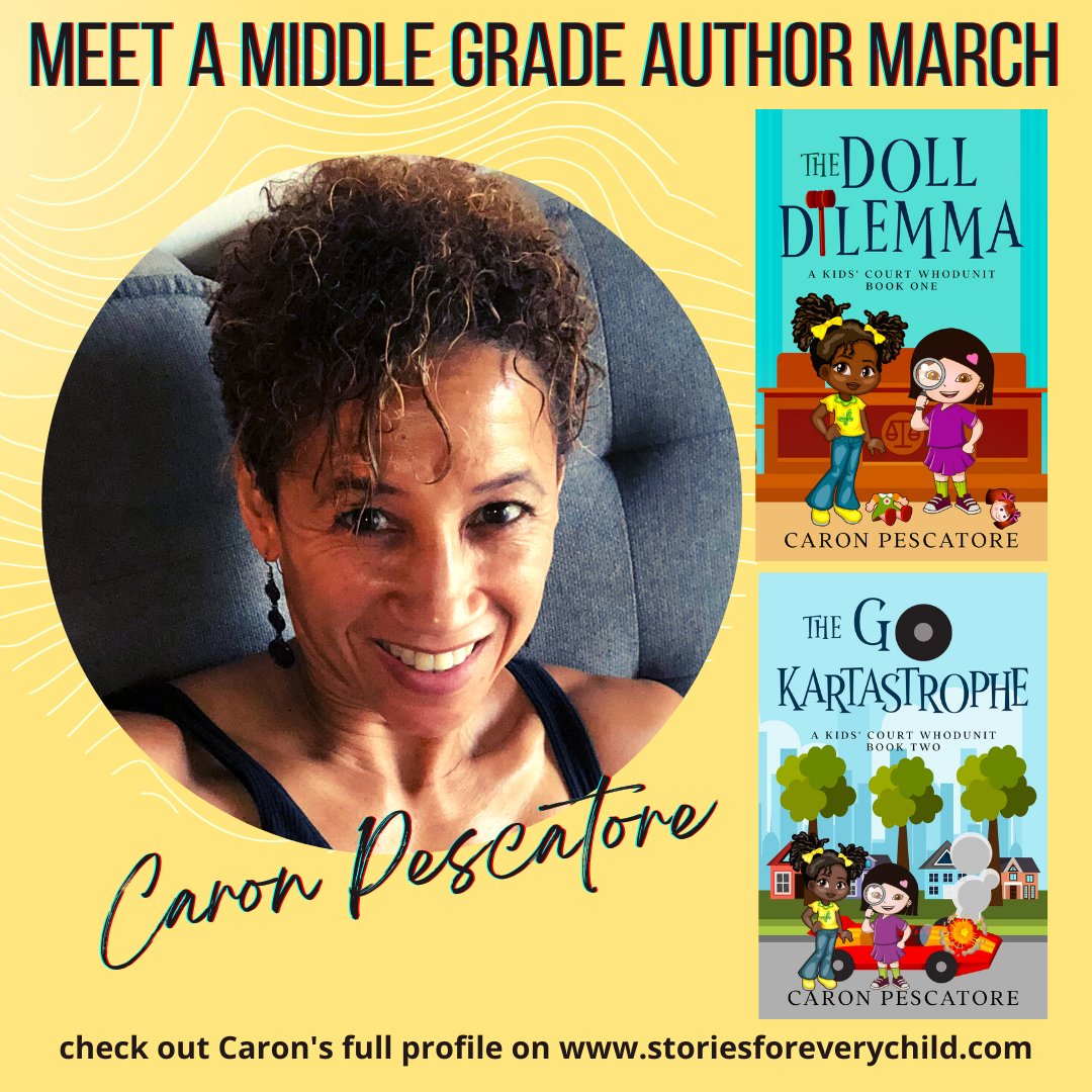 Meet author @CaronPescatore in our Middle Grade March profile!
tinyurl.com/2tt5dhka
#mglit #AuthorInterview
