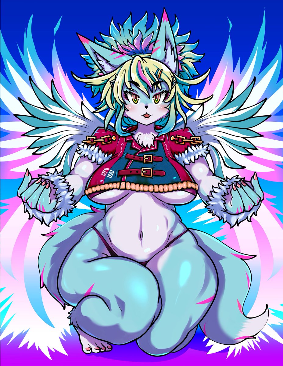 忘れないようにアップしておくとこれがうちのケモノサイドの絵です
(最近描けとりゃん 