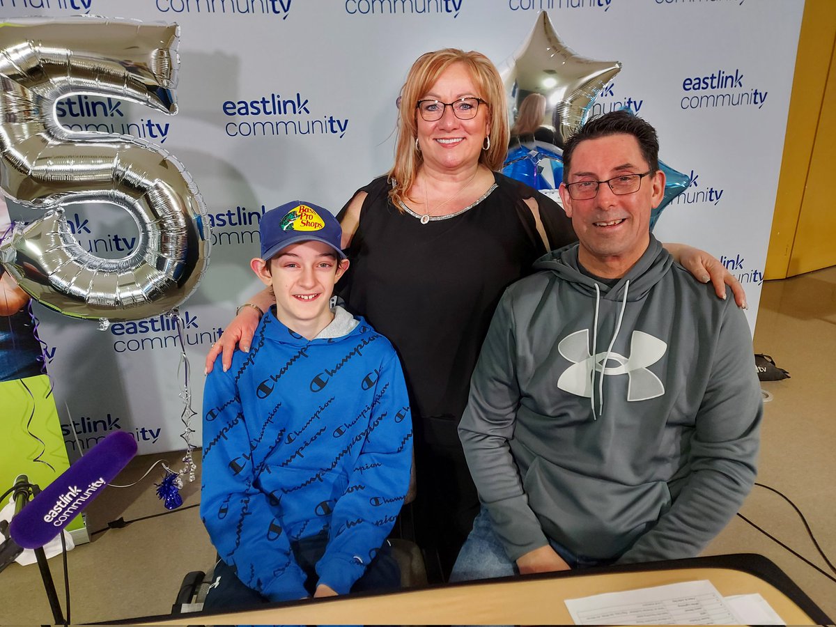 We're LIVE in Stephenville for the Bay St George Sick Children's Telethon on <a href="/eastlink/">Eastlink</a> Community TV! Call 1-877-937-3116 to make a pledge!