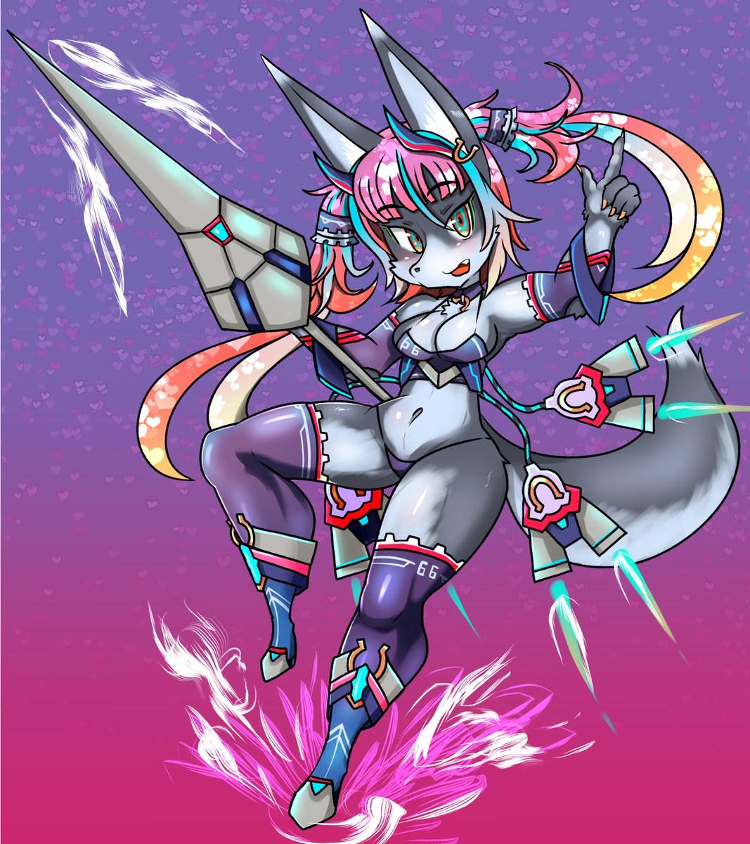 忘れないようにアップしておくとこれがうちのケモノサイドの絵です
(最近描けとりゃん 