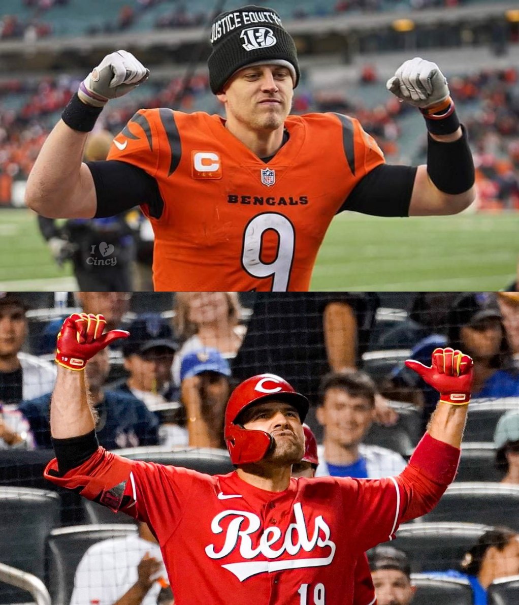 CincyProblems's tweet photo. Happy #NationalJoeDay to two Cincinnati greats https://t.co/q7lNv5F6gt