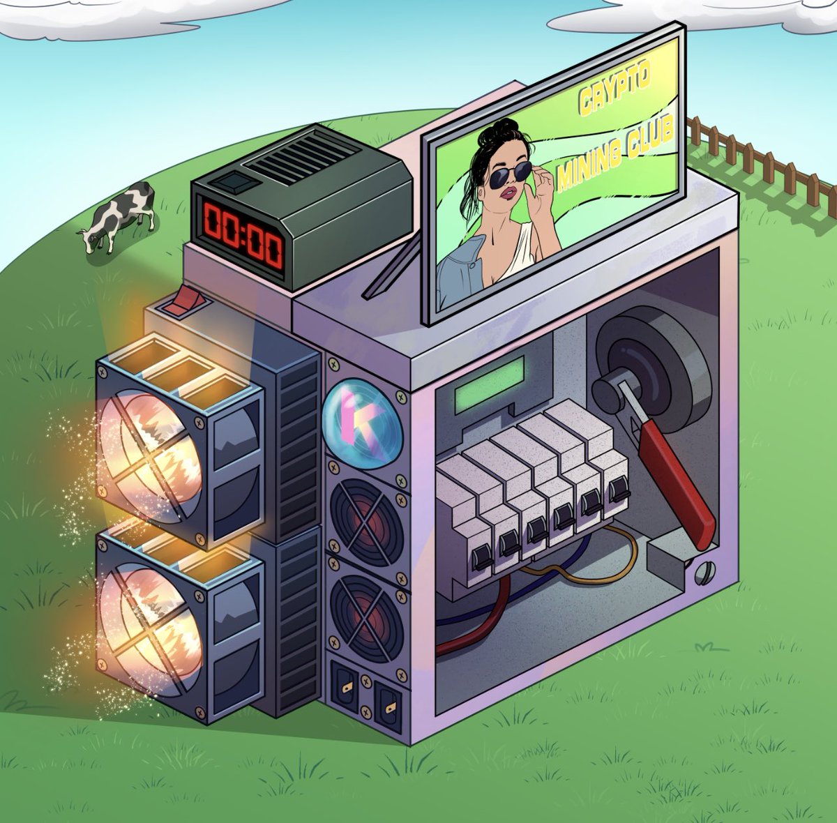 🎁PolyFarm X Crypto Mining Club🎁

Prizes:
🏆1X Farmer
🏆1X Crypto mining club NFT 
🏆10x WL

Must:
1️⃣Follow <a href="/polyfarmnft/">PolyFarm</a> and <a href="/CryptoMiningLLC/">CryptoMiningClub</a> 
2️⃣Like &amp; RT
3️⃣Tag 3 Friends! 

Join🔗: discord.gg/polyfarm

Join🔗: discord.com/invite/cryptom…

⏰48HR-12Winners!

#NFT #NFTGiveaways