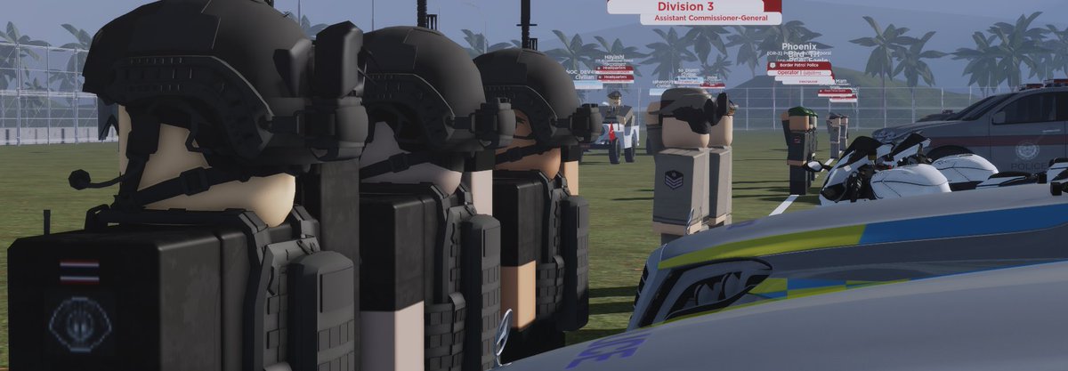 RBLX_RTP's tweet photo. Last Saturday evening, the Commissioner-General along with Royal Thai Police Headquarters inspected every divisional personnel. 11 men were presented at the ceremony. https://t.co/2syEIK6zOp